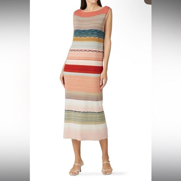 Missoni Multi Stripe Dress - Picture 1 of 9